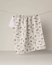 Load image into Gallery viewer, Martini Tiles Tea Towel - Mahjong
