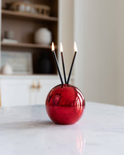 Load image into Gallery viewer, Neva Vase - Red Metallic Candle Holder
