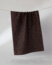 Load image into Gallery viewer, Midnight Safari Tea Towel
