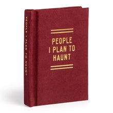 Load image into Gallery viewer, People I Plan To Haunt Tiny Diary
