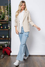 Load image into Gallery viewer, Pocket Blazer in Light Tan
