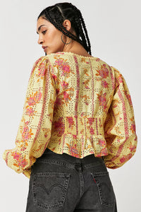 Blossom Eyelet Top