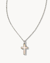 Load image into Gallery viewer, Kendra Scott Opal Cross Pendant
