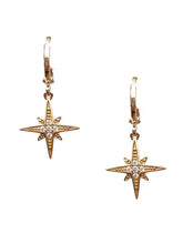 Load image into Gallery viewer, Starburst Huggie Earrings
