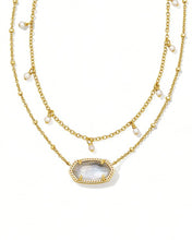 Load image into Gallery viewer, Kendra Scott Elisa Pearl Multi Strand Necklace
