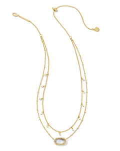 Kendra Scott Elisa Pearl Multi Strand Necklace