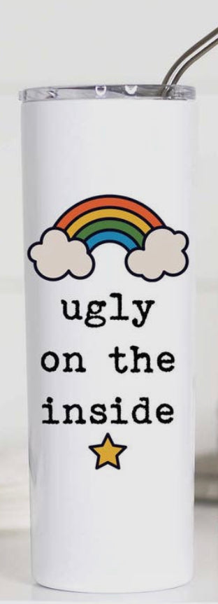 Ugly On The Inside Tall Travel Cup