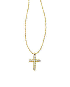 Kendra Scott Cross Crystal Pendant Necklace