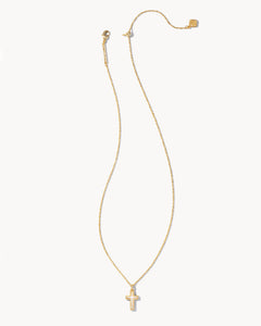 Kendra Scott Opal Cross Pendant