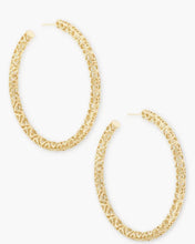 Load image into Gallery viewer, Kendra Scott Maggie 2.5” Hoop Earring
