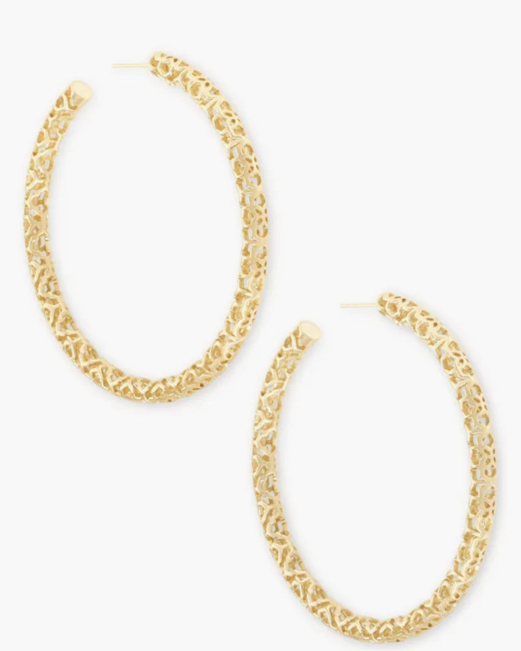Kendra Scott Maggie 2.5” Hoop Earring