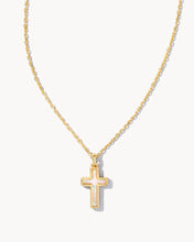 Load image into Gallery viewer, Kendra Scott Opal Cross Pendant
