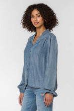 Load image into Gallery viewer, Kendall Long Sleeve Denim Top
