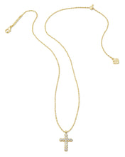 Load image into Gallery viewer, Kendra Scott Cross Crystal Pendant Necklace
