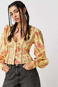 Blossom Eyelet Top