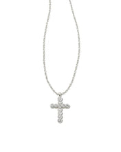 Load image into Gallery viewer, Kendra Scott Cross Crystal Pendant Necklace
