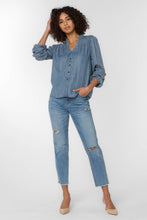 Load image into Gallery viewer, Kendall Long Sleeve Denim Top
