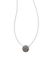 Load image into Gallery viewer, Kendra Scott Stamped Dira Pendant Necklace in Silver
