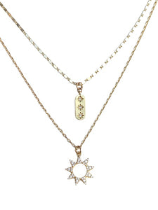 Interstellar Layered Necklace