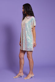 Aquamarine Sequin Dress