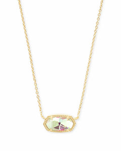 Kendra Scott Elisa Pendant Necklace in  Dichroic Glass