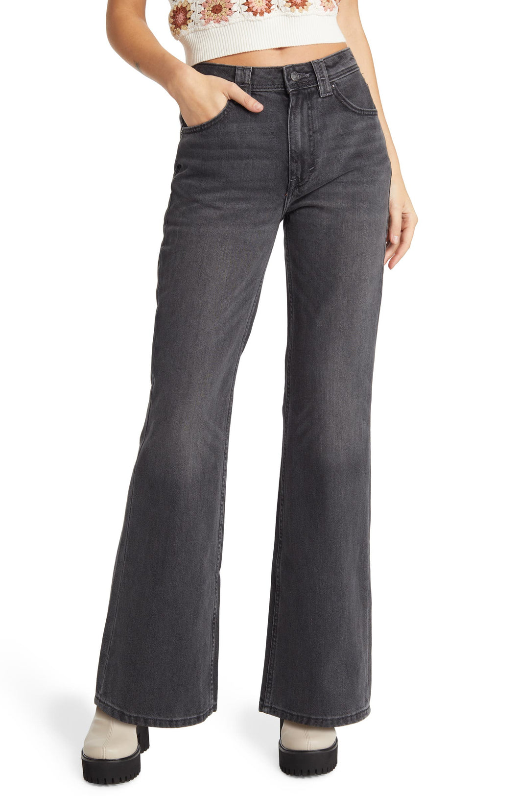 Ava High Rise Bootcut Jeans