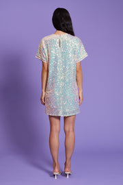 Aquamarine Sequin Dress