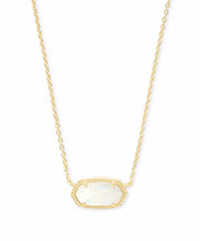 Load image into Gallery viewer, Kendra Scott Elisa Gold Pendant Necklace in Opal
